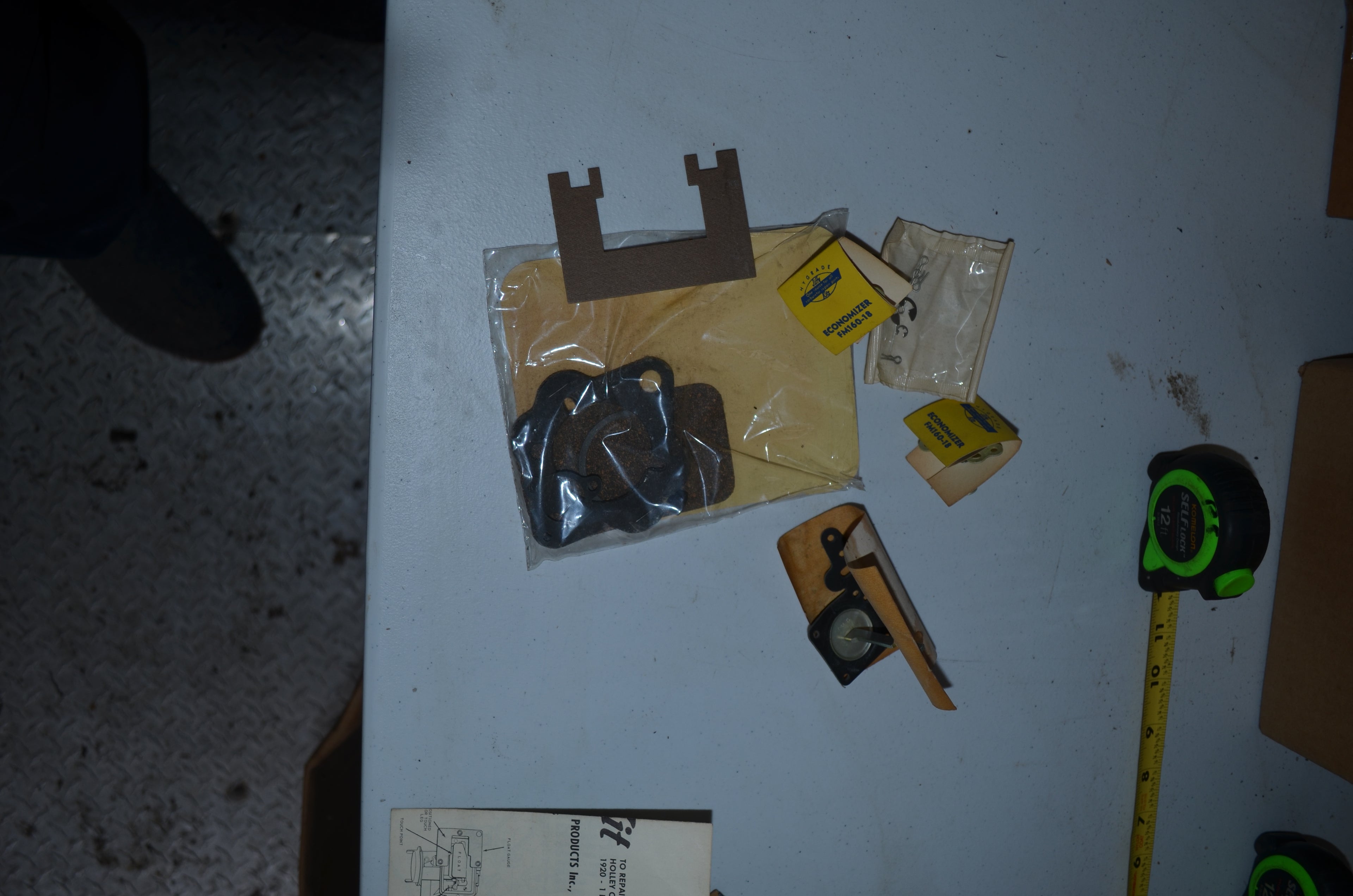 Hygrade Heavy Duty Holley Carburetors Vntage Jiffy 1 Barrel Tune-Up Kit NOS Part A347HX