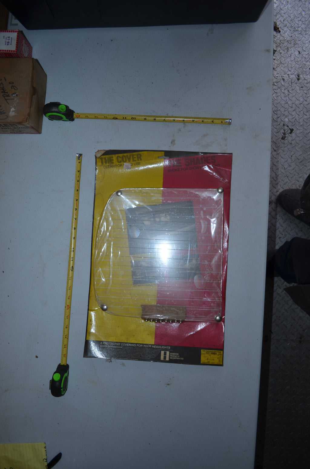 1980 Dodge / Plymouth and 4x4x truck Vintage AVS auto headlight shade made in USA (Auto ventshades)AVS