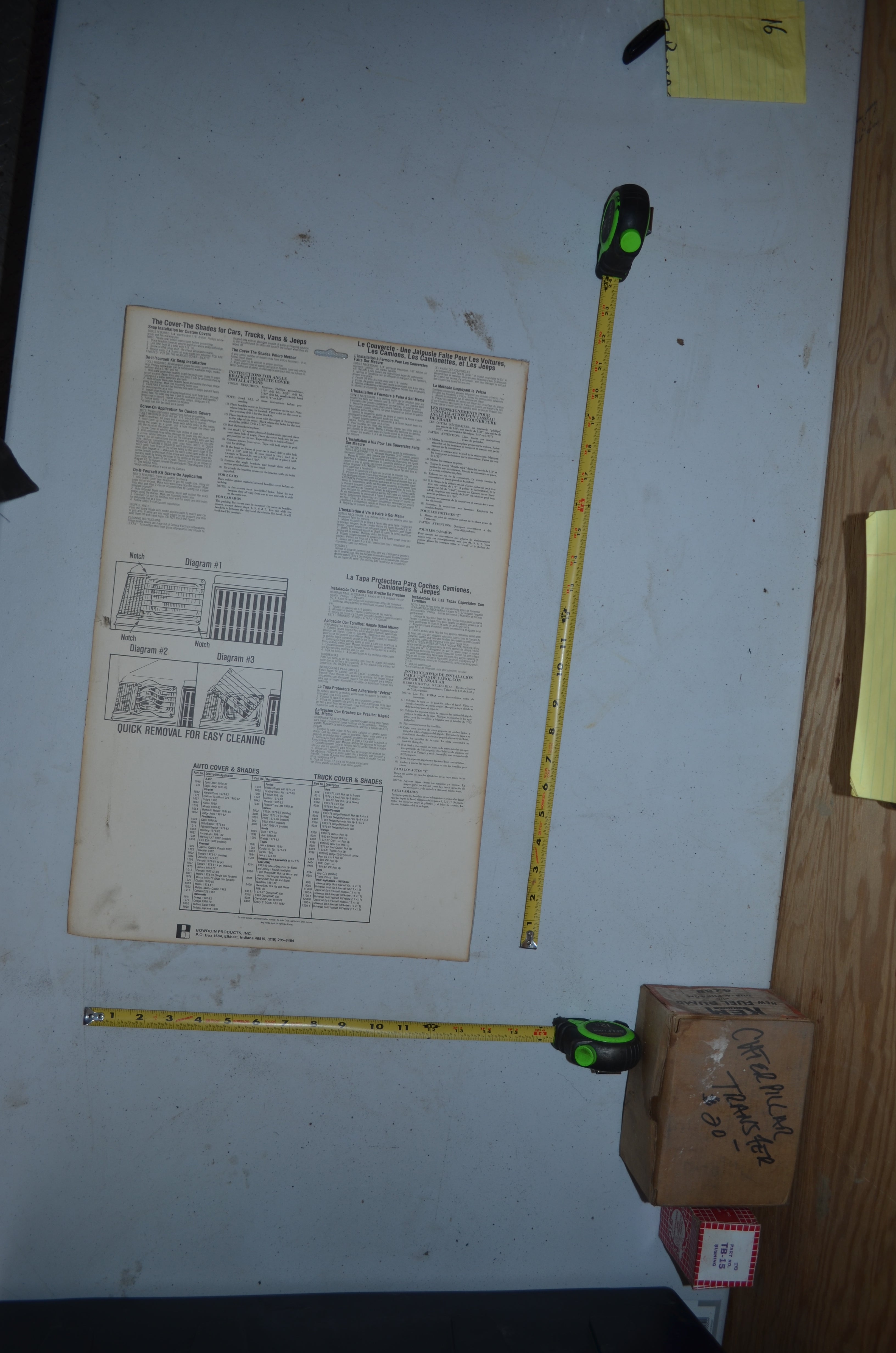 1980 to 81 Chevrolet Malibu Vintage AVS auto headlight shade made in USA (Auto ventshades)AVS