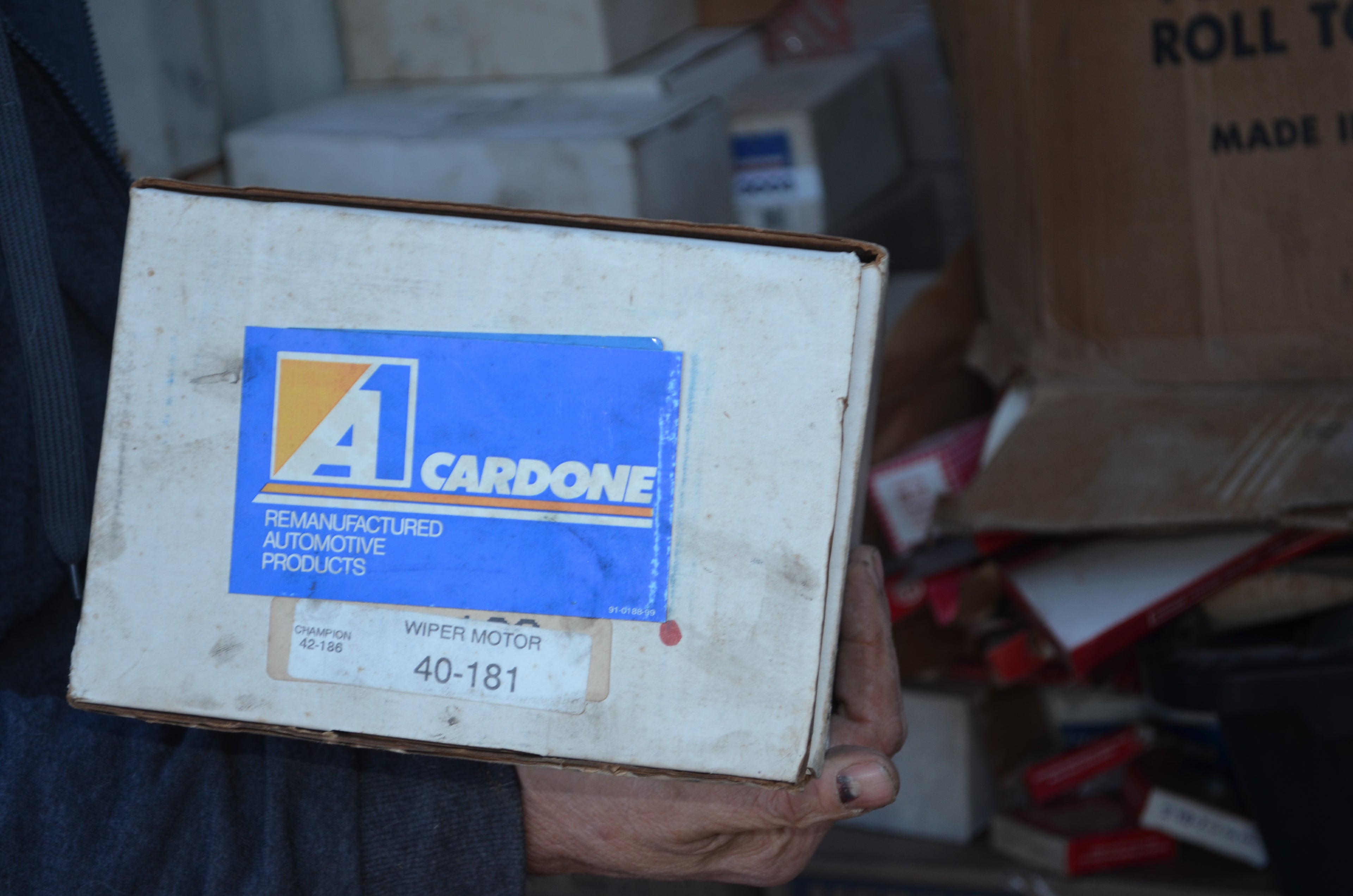 1984 / 85 Chevy, Oldsmobile, Pontiac Vintage windshield wiper Motor Cardone 40-181 USA REMAN