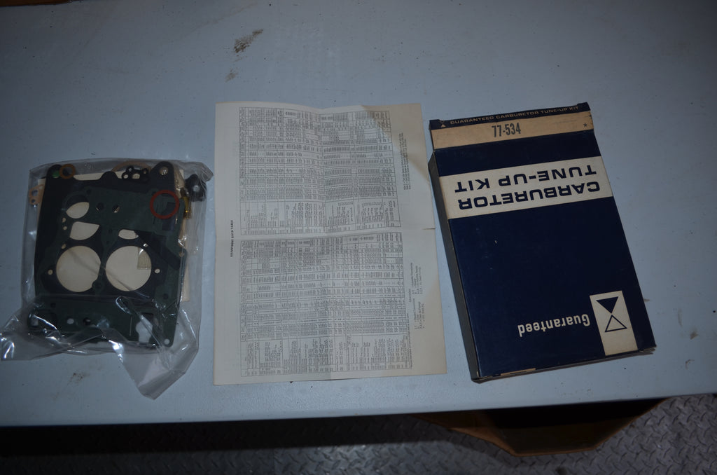 Guaranteed Carburetor Tune Up Kit Genuine OEM NOS USA Part 77-534