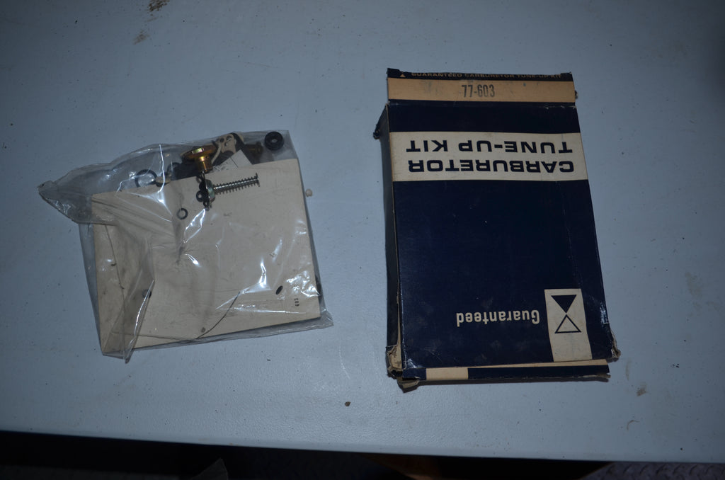 Guaranteed Carburetor Tune Up Kit Vintage Genuine OEM NOS USA Part 77-603
