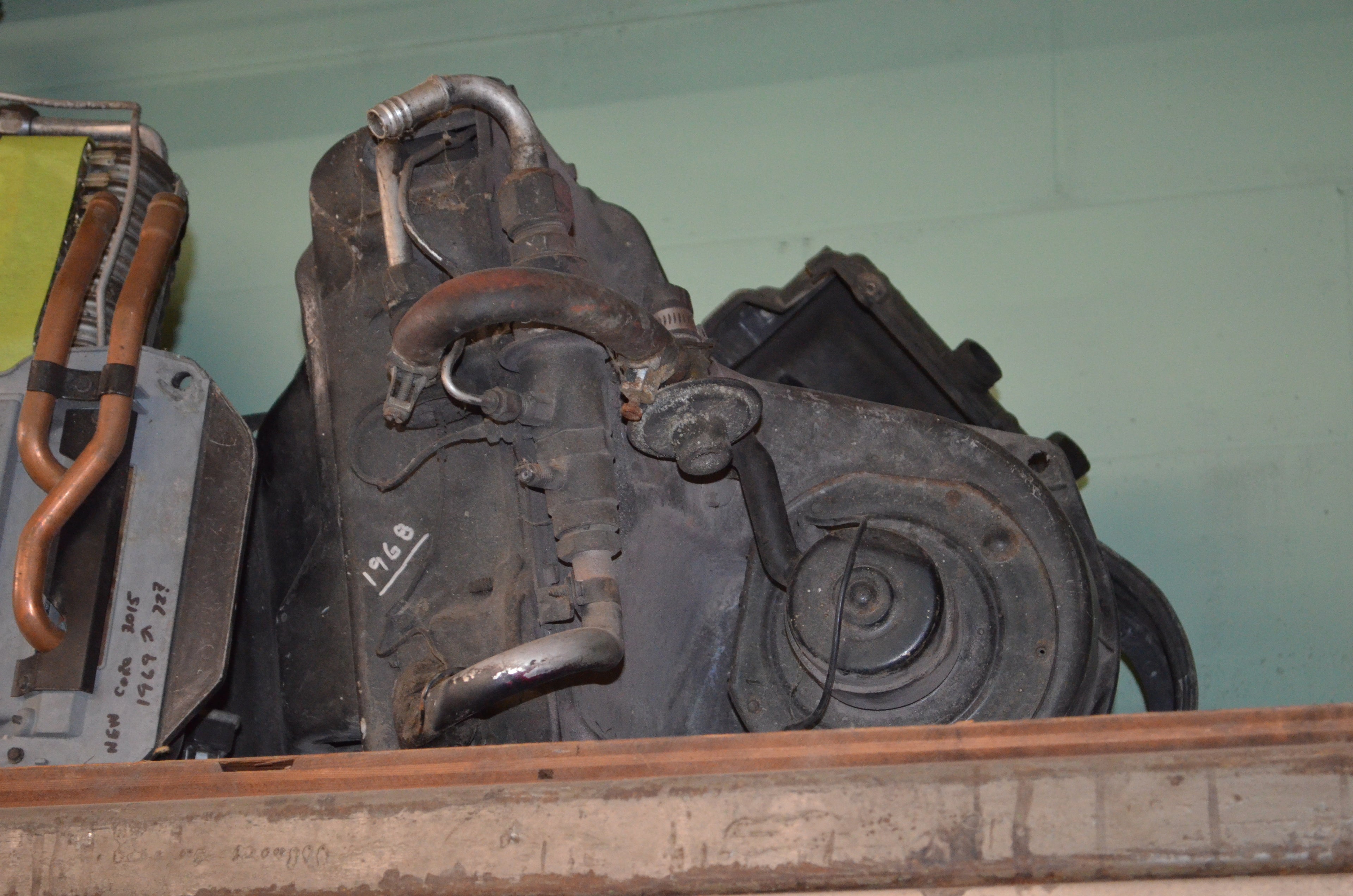 1968 Corvette complete heater A/C box, inside and outside complete no cracks (prefer local pickup)