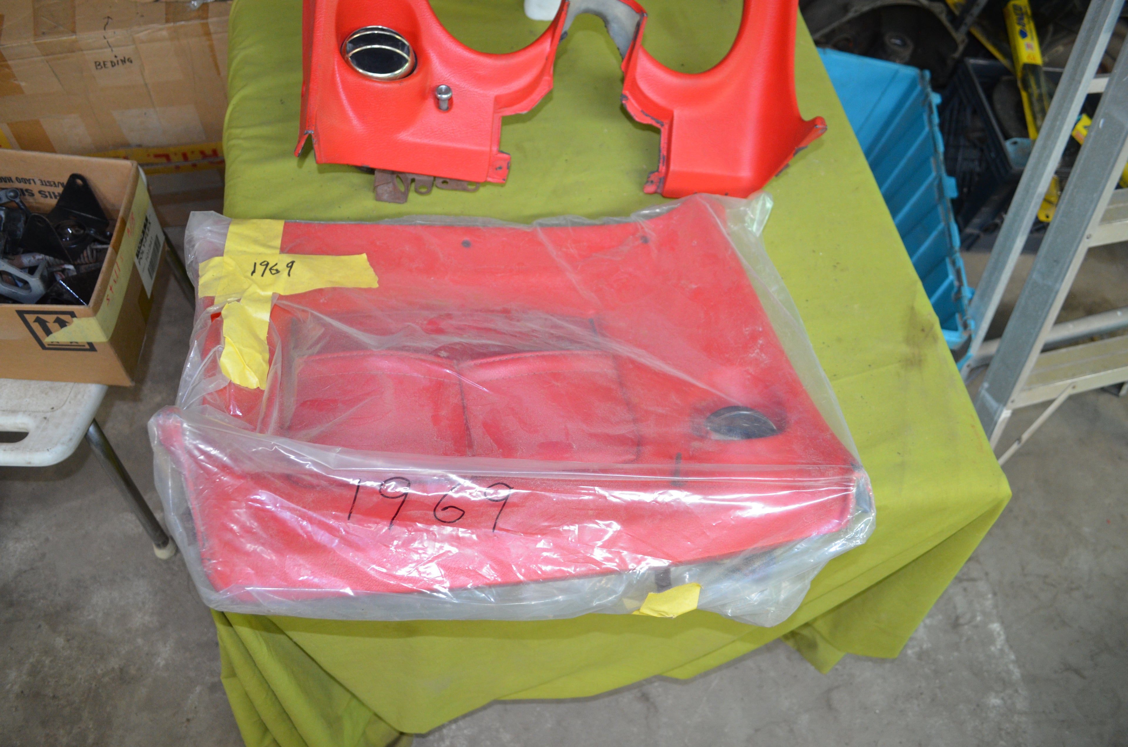 1969 Corvette dash pad set near perfect condition