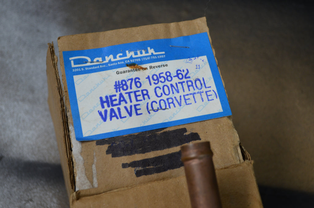 1958 to 1962 corvette heater control valve