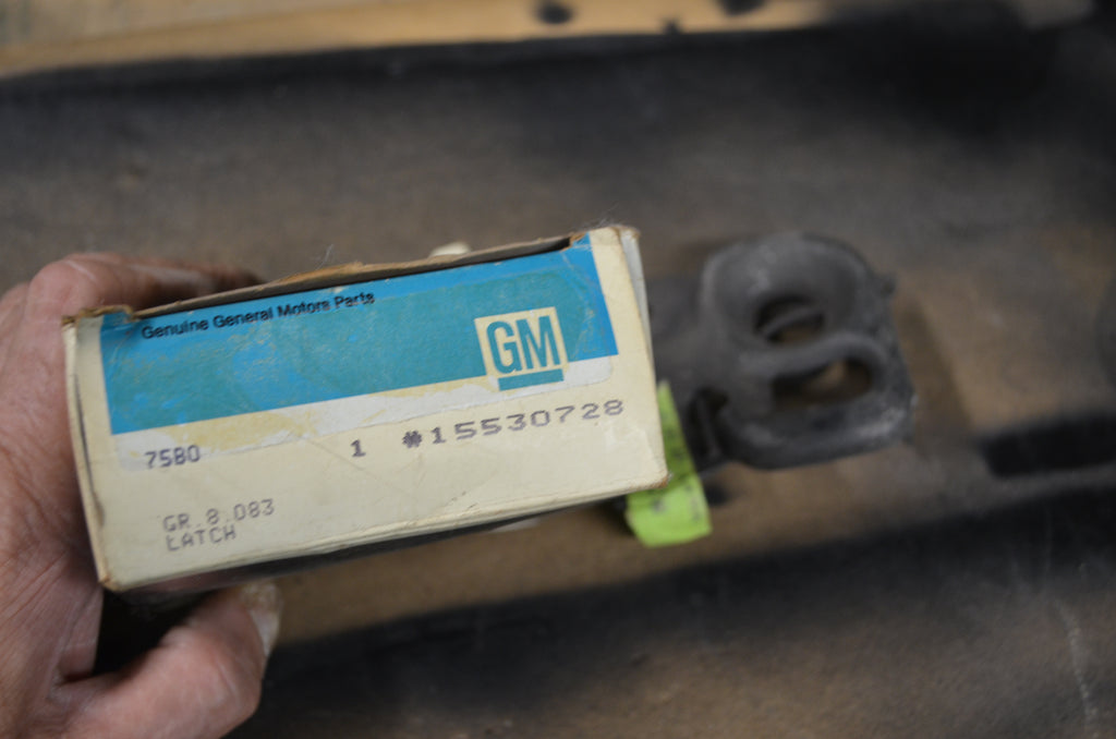 1982 to 1994 Chevrolet S10 Blazer or GMC Sonoma hood latch new OEM