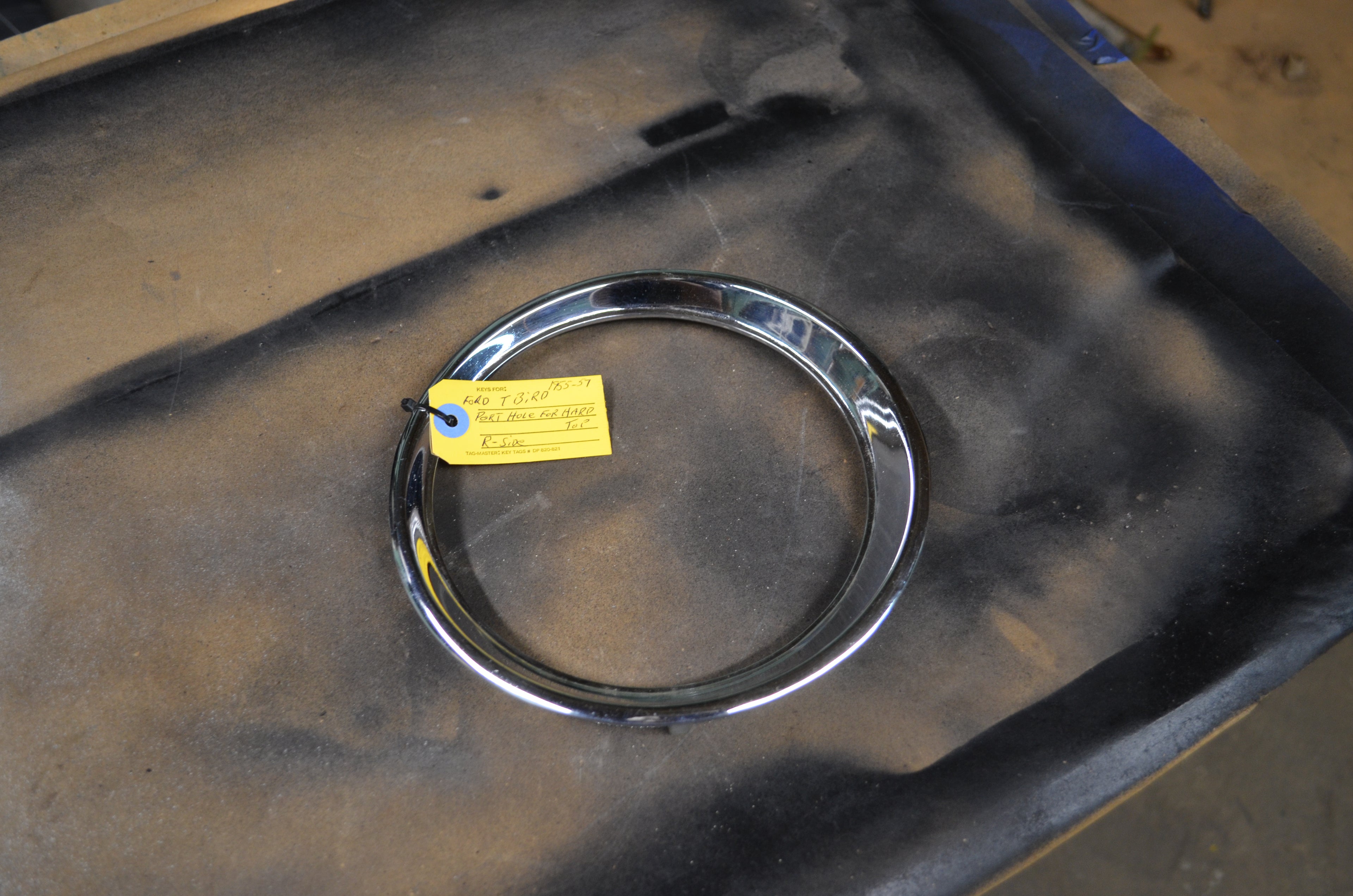 1953 to 1957 Ford Thunderbird porthole Chrome right side