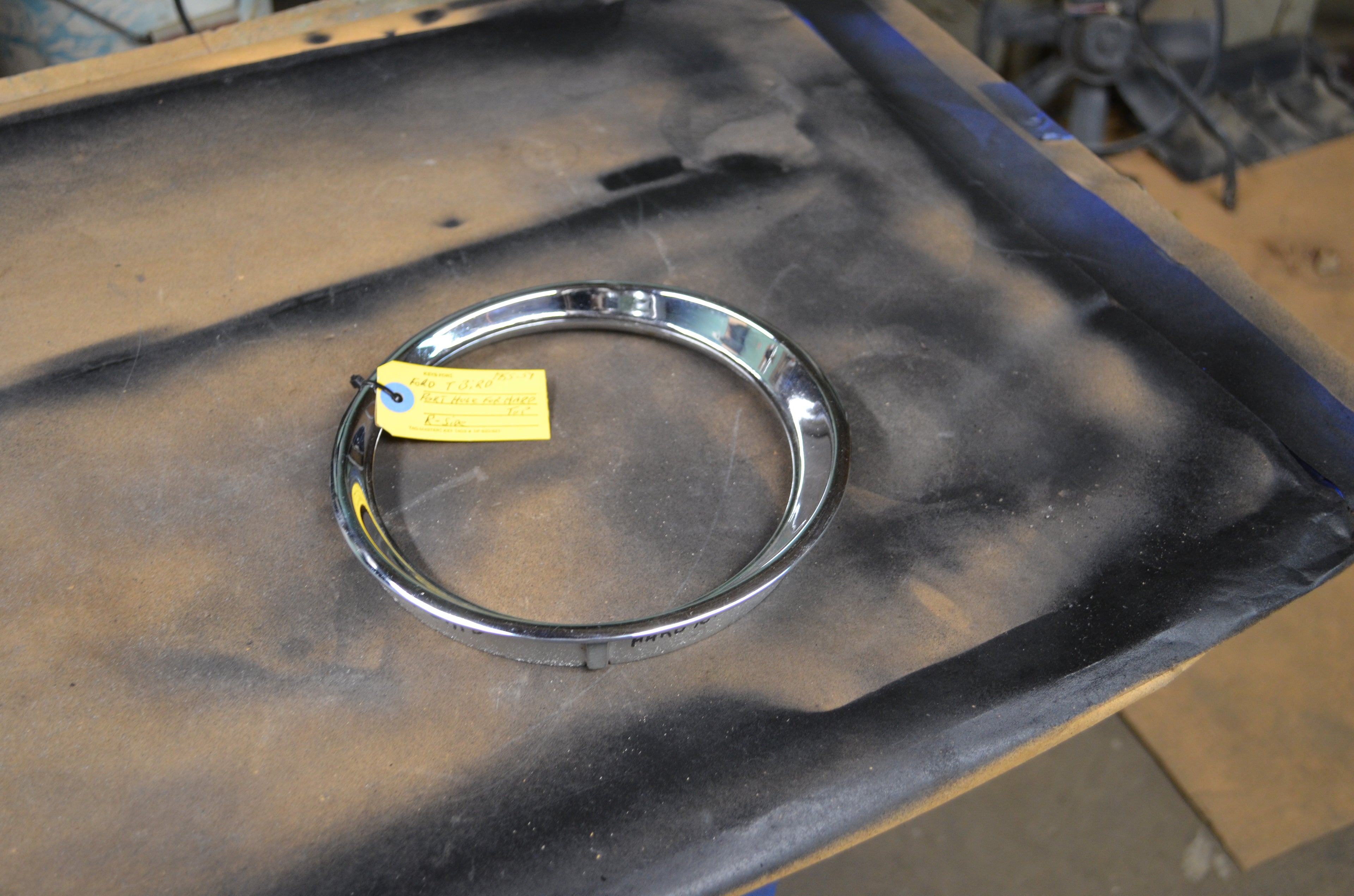 1953 to 1957 Ford Thunderbird porthole Chrome right side