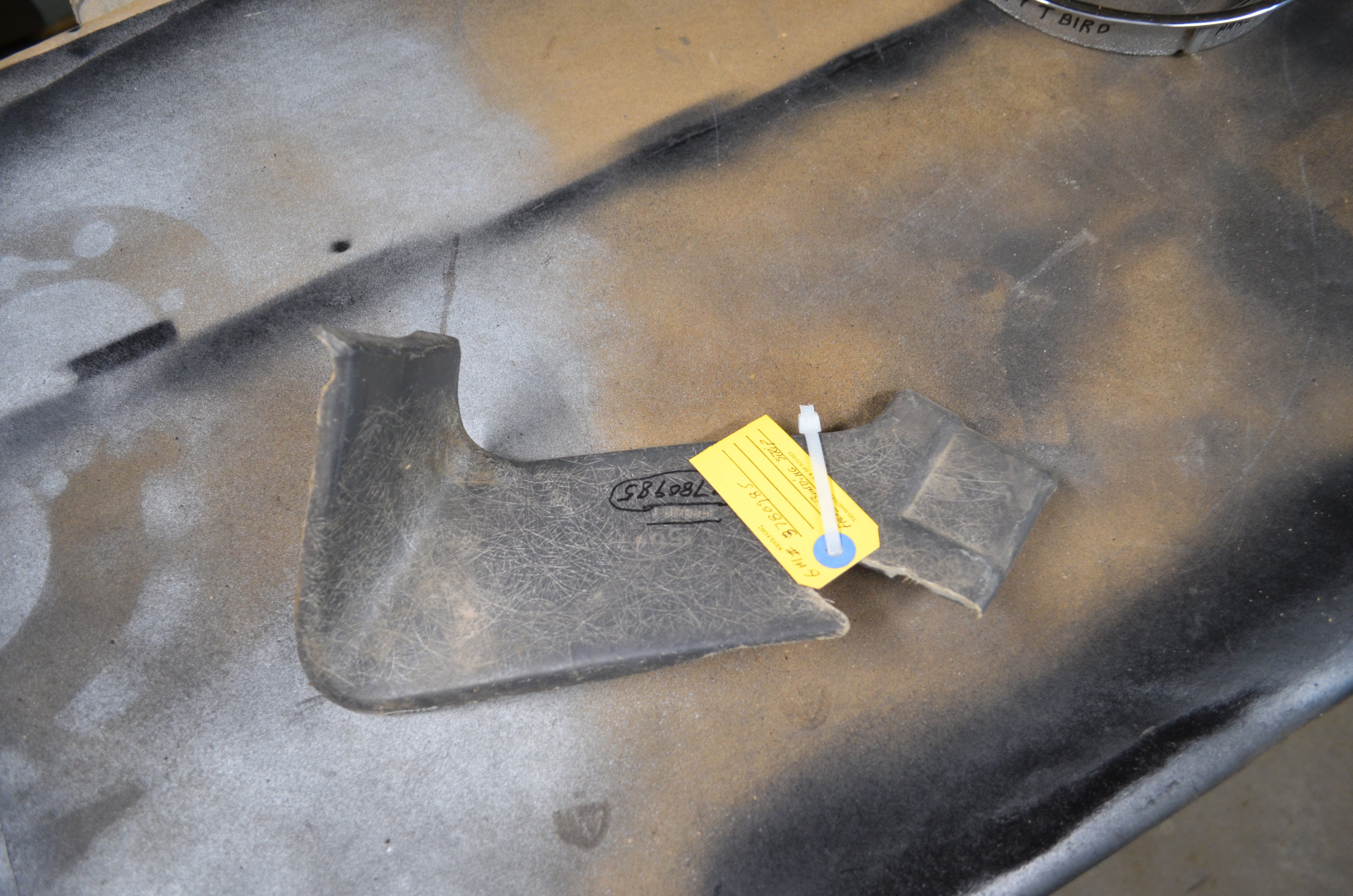 1958 to 1962 Corvette NOS left front bonding strip part# 3780-985