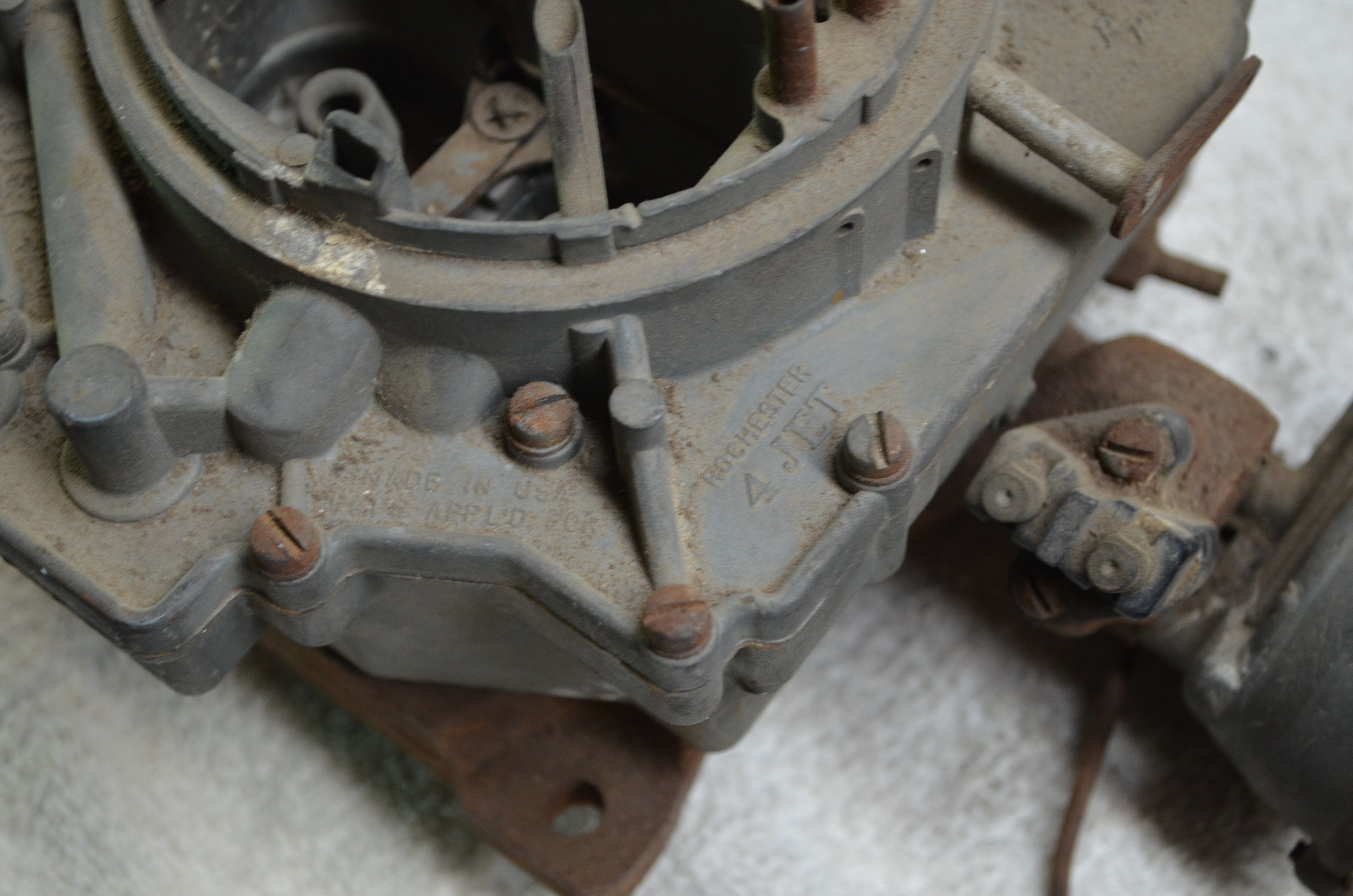 1950S CHEVROLET CORVETTE 4 JET CARBS 4 CARBS IN GROUP